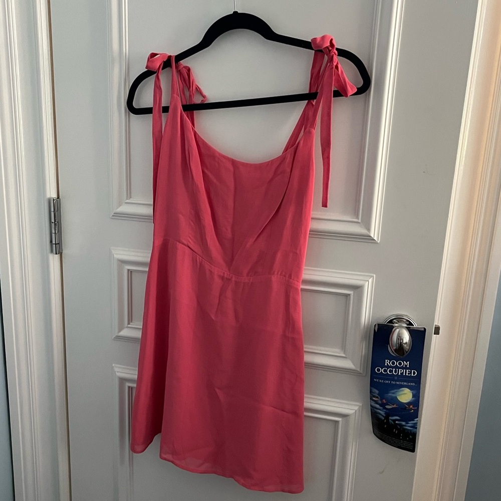 Pink Reformation Annabelle Dress